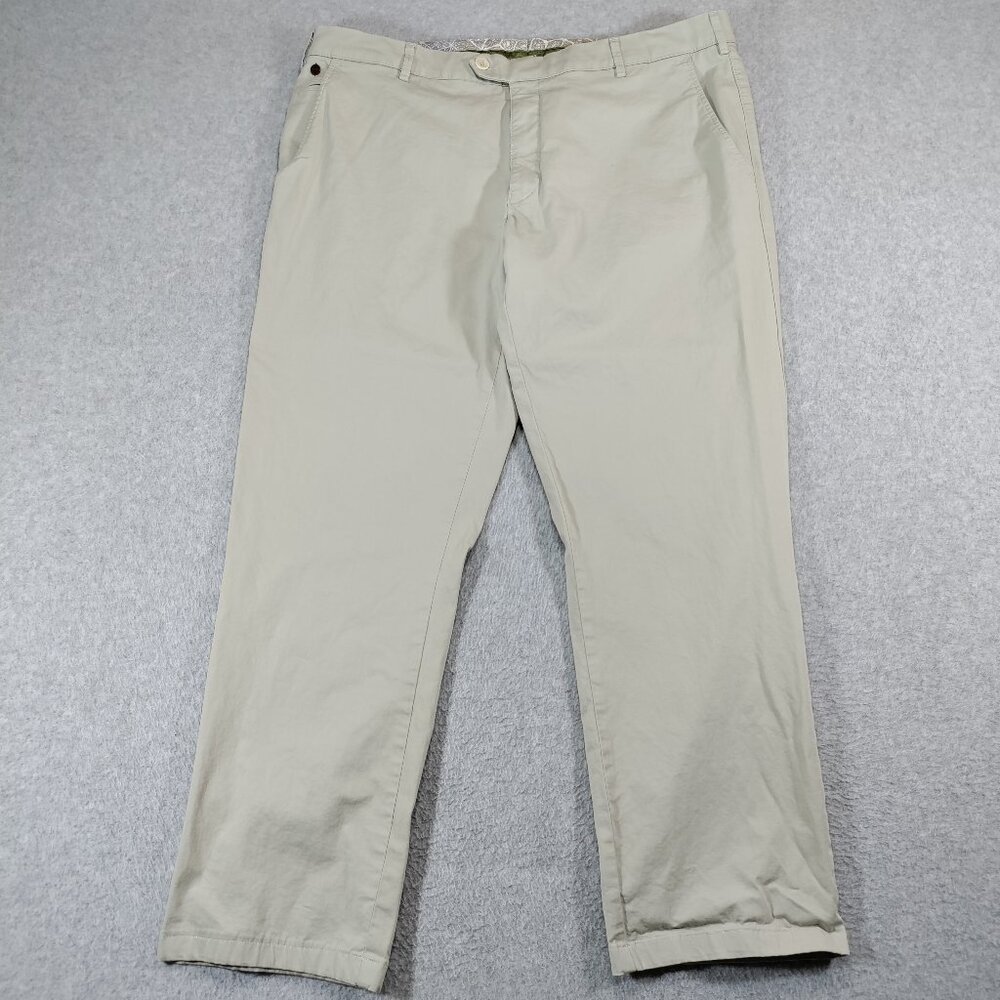 Meyer Pants Mens 38x28 Beige Bonn 56 Trouser Chino